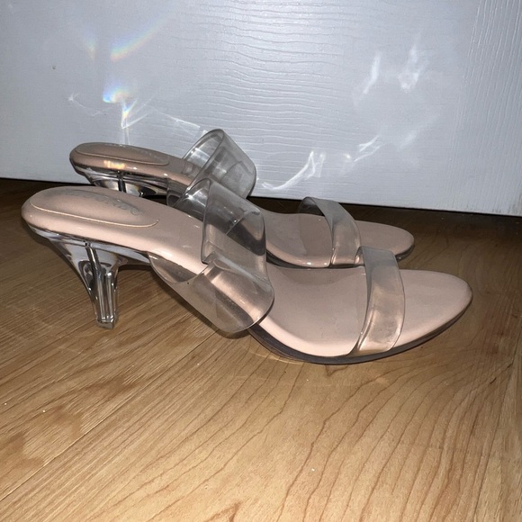 Shoes | Clear Kitten Heels | Poshmark